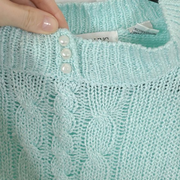 Vintage 80s Cottagecore Sweater - Picture 6 of 11